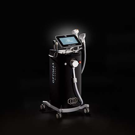 InMode Optimas workstation with Forma skin tightening and Lumecca photo rejuvenation technology