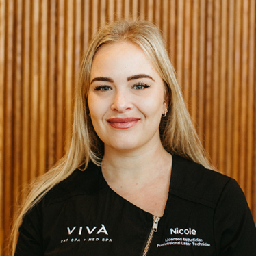 Nicole Green, Medical Esthetician and Professional Laser Technician at Viva Day Spa + Med Spa in Austin, TX.