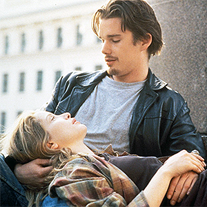 Valentine's Day Date Night Idea in Austin, Before Sunrise Movie with Julie Delpy and Ethan Hawke at Alamo Drafthouse 