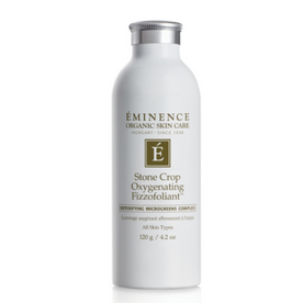Stone Crop Oxygenating Fizzofoliant exfoliating face cleanser from Eminence Organic Skin Care