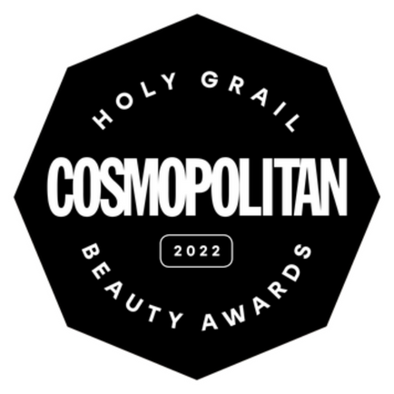 2022 Cosmopolitan Holy Grail Beauty Awards Winner Badge for Clear + Brilliant for Best Laser Facial