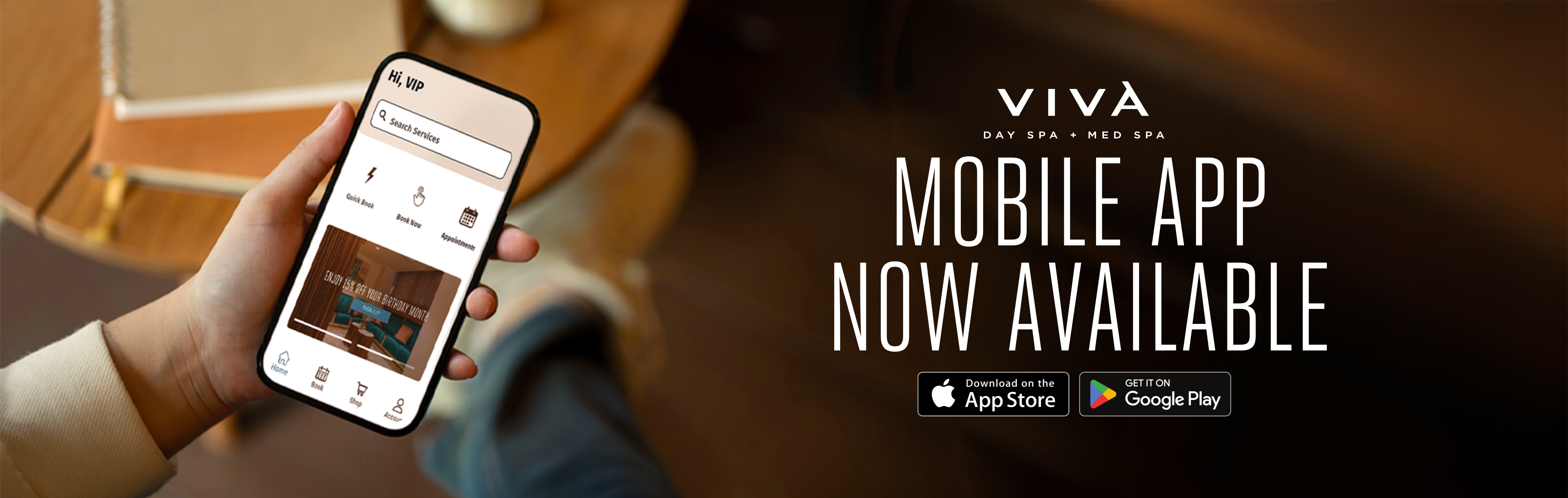 The Viva Day Spa + Med Spa App is Here