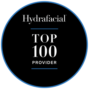 Top 100 Hydrafacial Provider digital badge for Viva Day Spa + Med Spa, the #2 Hydrafacial spa in the United States for multiple years